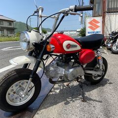 ホンダ モンキー Z50J AB27乗せ替え 12V 実動 書類付 ホンダ純正 タケガワ ロンスイ マフラー 8インチ レストア カスタムベースにもの画像