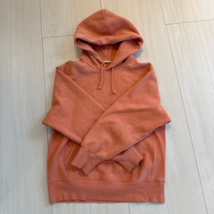 GU パーカー　サーモンピンク　　S