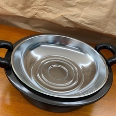 美原店 未使用 クックモア 万能鍋　ホーロー加工の画像