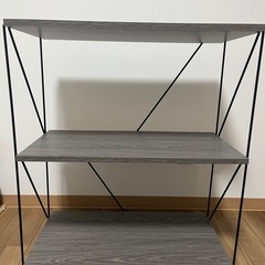 グレー　棚