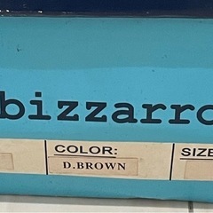 【受付中】【新品未使用・訳アリ】bizzarro　42ビジネスシューズ　革靴の画像