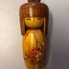 こけし 2点セット レトロ インテリアの画像