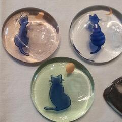 猫　箸置きなどの画像
