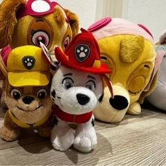 パウパトロール　ぬいぐるみセットの画像