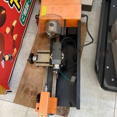 【中古品】MICRO LATHE　ミニ旋盤　C1の画像