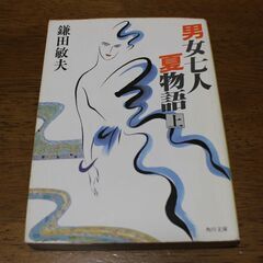 【14冊で1500円】向田邦子・鎌田敏夫14冊セットその② 鎌田敏夫「男女七人夏物語」上下巻2冊の画像