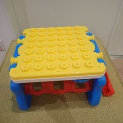 2way ブロック遊び＆アクティビティテーブルの画像