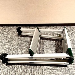 アルミ製脚立　高さ約60cm　の画像