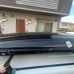 パジェロv98w ルーフキャリア(スクエアバー・フェアリング)の画像