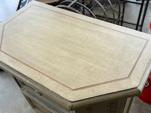 ☆ ロココ調 アンティーク 4段チェスト トールペイント 花柄