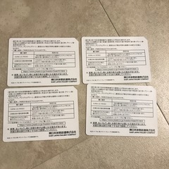 有効期間6/30JR東日本（東日本旅客鉄道株式会社）株主優待割引券4枚の画像