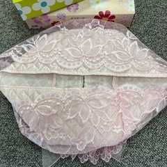 レースのティッシュカバーの画像