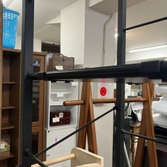 2506-232 マルチハンガーラック キャスター付き キズ 汚れありの画像