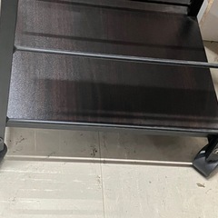 2506-232 マルチハンガーラック キャスター付き キズ 汚れありの画像