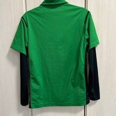 メンズ　NIKE ゴルフ　ウエア　M ポロシャツ　重ね着の画像