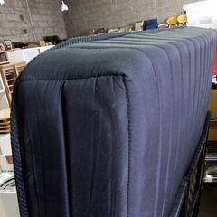 ダブルサイズ マットレスのみ ボンネルコイル 片面タイプ ブラック 厚み16cm 札幌市東区 新道東店の画像