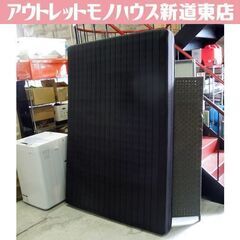ダブルサイズ マットレスのみ ボンネルコイル 片面タイプ ブラッ...