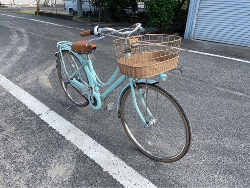 ブリヂストン カジュナ 26インチ自転車  
ベルトタイプ 3段変速