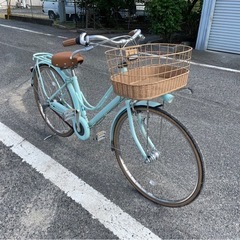 ブリヂストン カジュナ 26インチ自転車  
ベルトタイプ 3段変速の画像