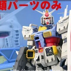 顔パーツのみ　１/60　不細工な　PG　ガンダム　改造用