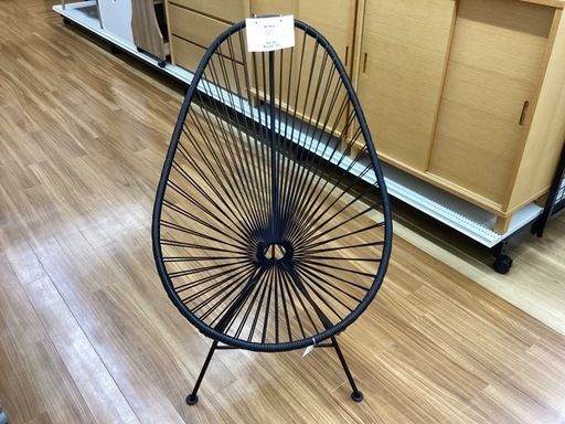 【取りに来られる方限定!!】METROCS アカプルコチェア ブラック