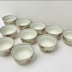 直接引き取り5%OFF　未使用品 名入り食器 10個セット 陶彩...