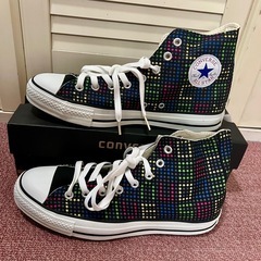 【新品】コンバース：オールスター/カラフルスターHI/27.5cmの画像