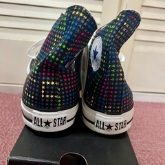 【新品】コンバース：オールスター/カラフルスターHI/27.5cmの画像