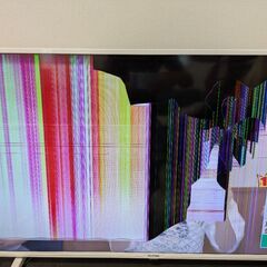 テレビ ジャンク品 40型 アイリスオーヤマの画像