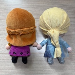 アナと雪の女王　アナとエルサ　ぬいぐるみの画像