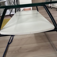 ガラステーブル　一部ジャンクの画像
