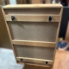 無印ベッド　パイン材　シングルの画像