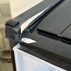 【最終値下げ！】移動カンタン！モノクロ！５段引き出し(透明)の画像