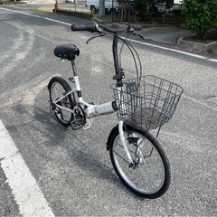 EAST BUTTE 折りたたみ自転車20インチ6段変速の画像