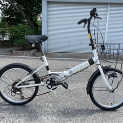EAST BUTTE 折りたたみ自転車20インチ6段変速の画像