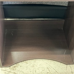 ☆値下げ☆A2506-237 ワークデスク チェアセット バラ売り不可 キズ 汚れありの画像