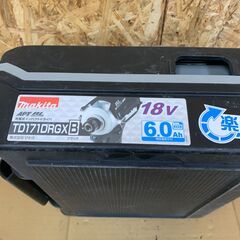 マキタプラスチックケース ケースのみ 工具入れ インパクト TD171DRGXB用 中古 工具箱 道具箱の画像