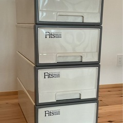 フィッツケース4個セット　押入サイズ　奥行74cm幅39cm高さ...