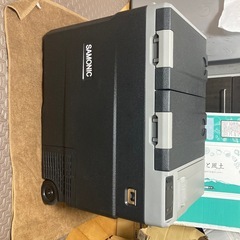 SAMONIC 車載冷蔵庫 モバイルバッテリー付き 55L -2...