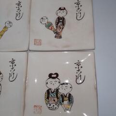 レトロな銘々皿の画像
