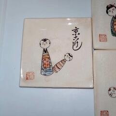 レトロな銘々皿の画像