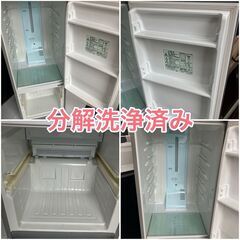 168L Panasonic 冷凍冷蔵庫 シルバー 容量大きめ 配送無料♬霜が付かない冷蔵庫♬日時指定可能♡の画像