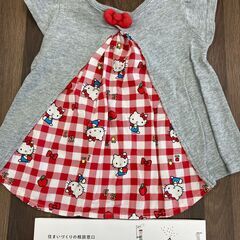 【中古】80㎝　HelloKitty　半袖Ｔシャツの画像