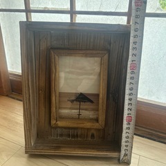 アンティーク木製　フォトフレーム