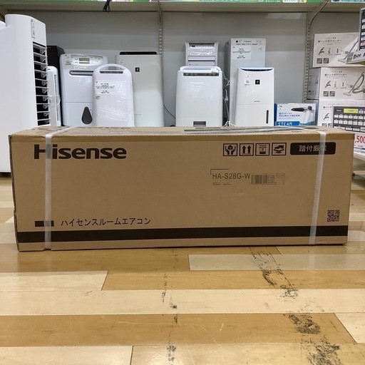 Hisense スポットエアコン　2024年製　美品 Hisense 壁掛けエアコン 2024年製 入荷いたしました！
