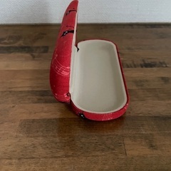 メガネケース　黒猫と音符の画像