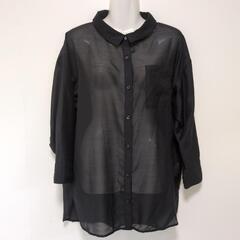 【中古】フリーサイズ レディース シアーシャツ 