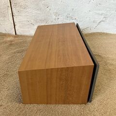 【ONKYO】オンキヨー センタースピーカー D-105C 動作確認済 状態良好 音響機器 本体のみ 木目柄 インテリア スピーカー 音響 サウンド Y1661の画像