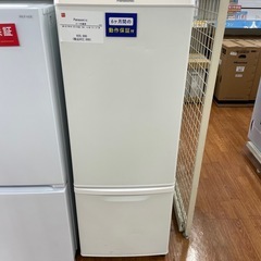 安心の6ヶ月保証！2ドア冷蔵庫 Panasonic NR-B17FW-W 2021年製　