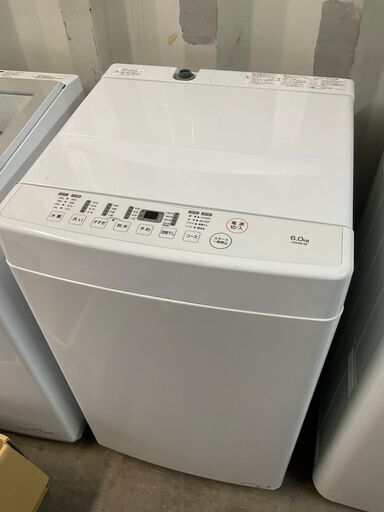 情熱価格　全自動洗濯機　6.0kg　2024年製　PJWMB-60